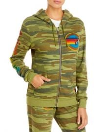 Aviator Nation Graphic Zippered Hoodie Women - Bloomingdale s at Bloomingdales