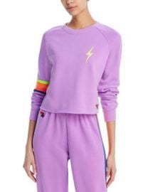 Aviator Nation Lightning Bolt Logo Sweatshirt Bloomingdales at Bloomingdales