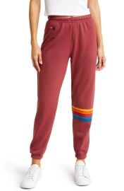 Aviator Nation Womens Rainbow Stitch Sweatpants at Nordstrom