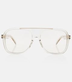 Aviator acetate sunglasses at Mytheresa