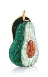 Avocado Crystal Novelty Clutch By Judith Leiber Couture at Moda Operandi