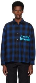 Awake NY Blue End Beginning Shirt SSENSE at Ssense