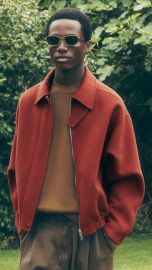 Awet Aziz Jacket in Rust at Shopbop