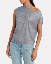 Axel Metallic Cut-Out T-Shirt at Intermix