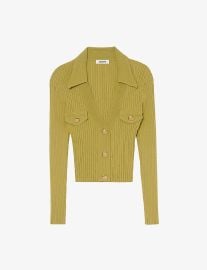 Axel ribbed knitted cardigan at Selfridges