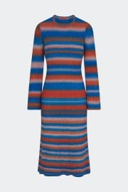 Axon Knit Dress in Matisse Blue Multi SIMONMILLER Simon Miller at Simon Miller