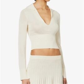 Aya Muse Tops Aya Muse Cerio Top Cream New Poshmark at Poshmark