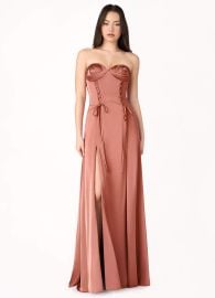 Azazie Willow Gown in Copper at Azazie