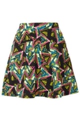 Aztec Skater Skirt at Topshop