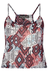 Aztec printed cami at Topshop