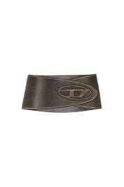 B-BERNY Woman Beltskirt in distressed leather Diesel at Diesel