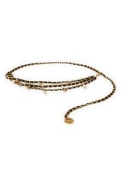 B-Low the Belt Madelyn Chain Leather Belt at Nordstrom