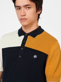 B by Ben Sherman Colorblock Knit Polo at Ben Sherman