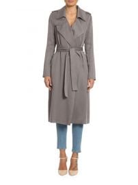 BADGLEY MISCHKA - ANGELINA SOLID TRENCH COAT at Saks Off 5th