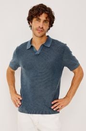 BAKER POLO SHIRT - SUNWASHED NAVY at Rails