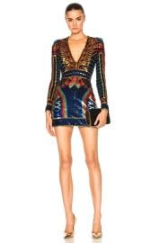BALMAIN Sequin Mini in Multi FWRD at FWRD