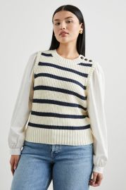 BAMBI SWEATER - IVORY NAVY STRIPE Rails at Rails