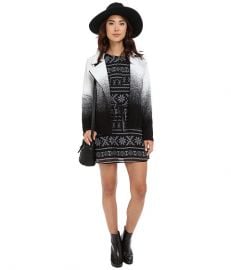 BB Dakota Bell Ombre Moto Jacket White at 6pm