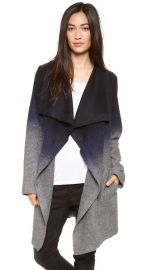 BB Dakota Deva Ombre Coat at Shopbop