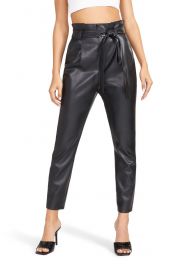 BB Dakota In The Game Faux Leather Pants at Nordstrom