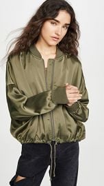 WornOnTV: Jax’s satin bomber jacket on Pandora | Priscilla Quintana ...