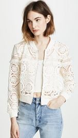 Bb dakota lace bomber jacket hotsell