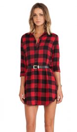 BB Dakota Suzett Buffalo Plaid Dress in Red  REVOLVE at Revolve