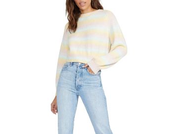 BB Dakota x Steve Madden Crazy On You Sweater - Pastel Ombre Sweater  Zapposcom at Zappos