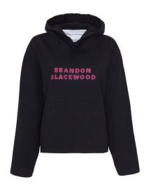 BB Hoodie with Swarovski Crystals Brandon Blackwood New York at Brandon Blackwood