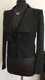 BCBG Maxazria Franco Blazer NWOT black Small - Etsy at Etsy