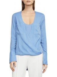 BCBGMAXAZRIA - Ginevra High-Low Wrap-Front Top at Saks Off 5th