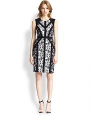 BCBGMAXAZRIA - Holly Blocked Sheath Dress at Saks Fifth Avenue