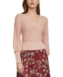 BCBGMAXAZRIA Bishop-Sleeve Sweater   Reviews - BCBGMAXAZRIA - Women - Macy s at Macys