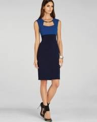 BCBGMAXAZRIA Dress - Clara Color Blocked at Bloomingdales