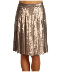 BCBGMAXAZRIA Edna Sequin Skirt Pumice Wash at 6pm