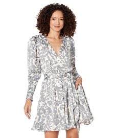 BCBGMAXAZRIA Hammered Satin Dress com at Zappos