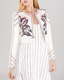 BCBGMAXAZRIA Jacket - Duke Embroidered at Bloomingdales