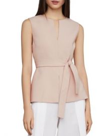 BCBGMAXAZRIA Joslynn Peplum Top Women - Bloomingdale s at Bloomingdales