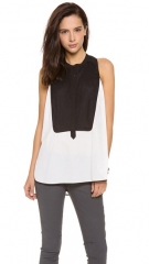 BCBGMAXAZRIA Katlin Blouse at Shopbop