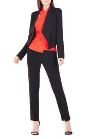 BCBGMAXAZRIA Lloyd Twill Tuxedo Jacket at Nordstrom