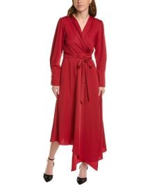 BCBGMAXAZRIA Midi Wrap Dress at Shop Simon