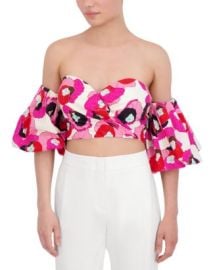 BCBGMAXAZRIA Off-the-Shoulder Top Bloomingdales at Bloomingdales