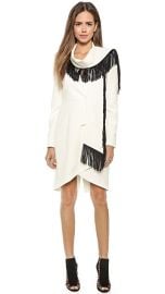 BCBGMAXAZRIA Paola Fringe Dress at Shopbop