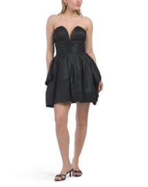 BCBGMAXAZRIA Strapless Cocktail Mini Dress at TJ Maxx