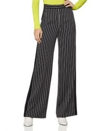 BCBGMAXAZRIA Striped Wide-Leg Pants  Women - Bloomingdale s at Bloomingdales