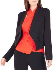 BCBGMAXAZRIA Women s Lloyd Easy Layered Jacket at Amazon