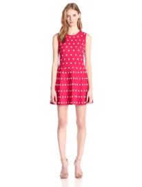 BCBGMAZAZRIA Womenand39s Jo Jacquard A-Line Dress at Amazon