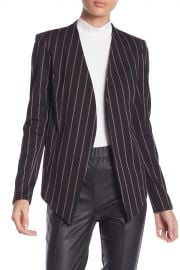 BCBGeneration   Striped Hi-Lo Blazer   Nordstrom Rack at Nordstrom Rack