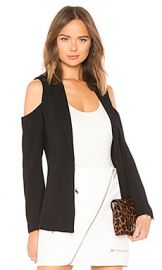 BCBGeneration Cold Shoulder Blazer In Black from Revolve com at Revolve