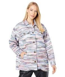 BCBGeneration Knit Tweed Long Jacket U1UX5J10  com at Zappos